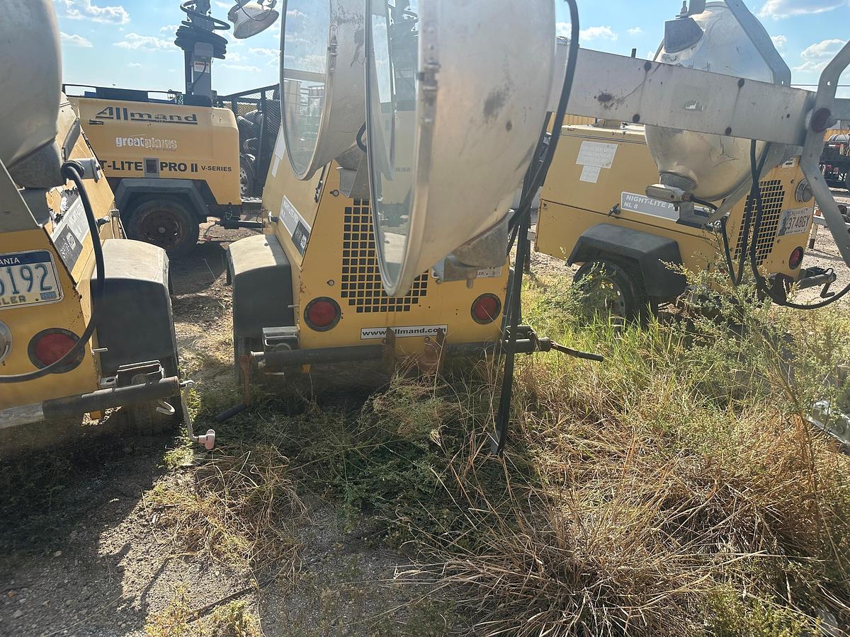 Used Allmand Night-Lite Pro NL 8 8KW Light Plant with CAT Engine