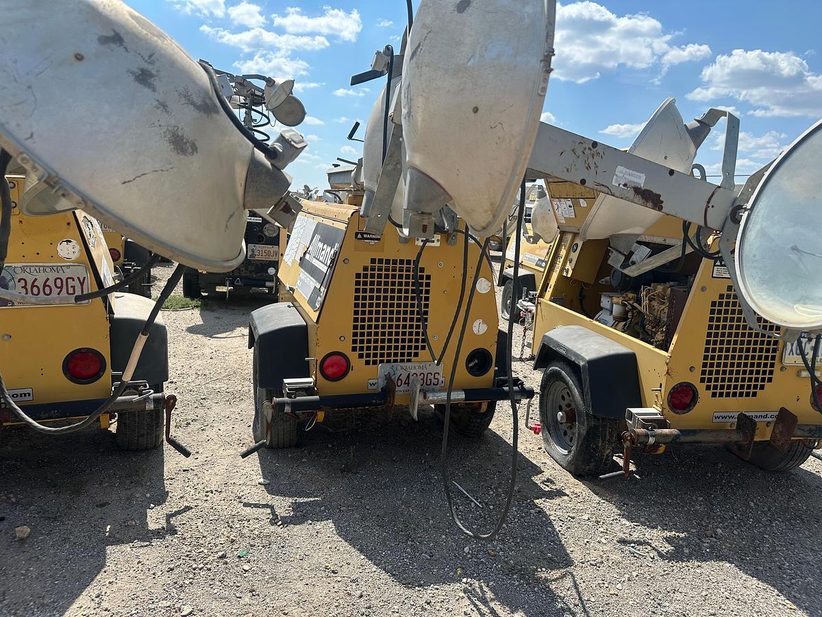 Used Allmand Night-Lite Pro NL 8 8KW Light Plant with CAT Engine