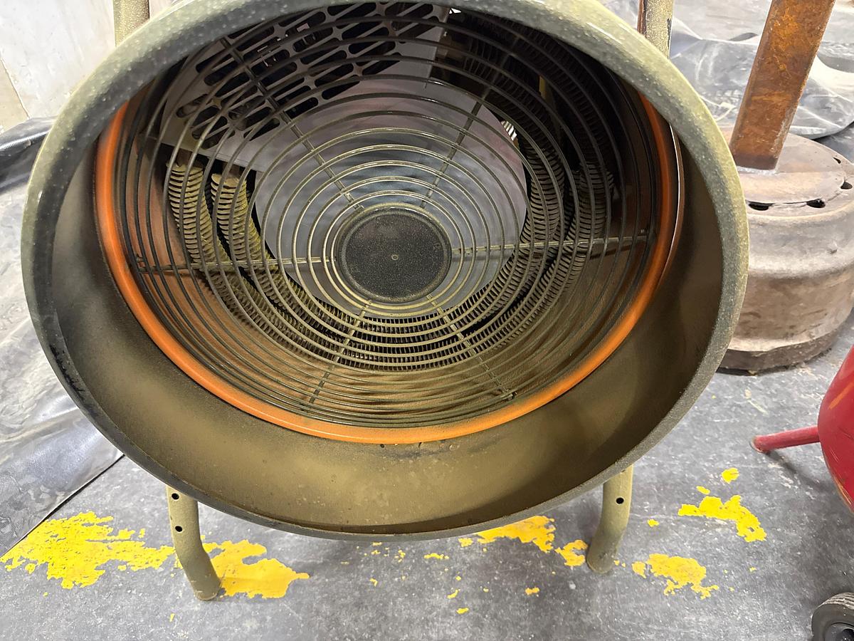 Used Dayton 220 Volt Salamander Heater