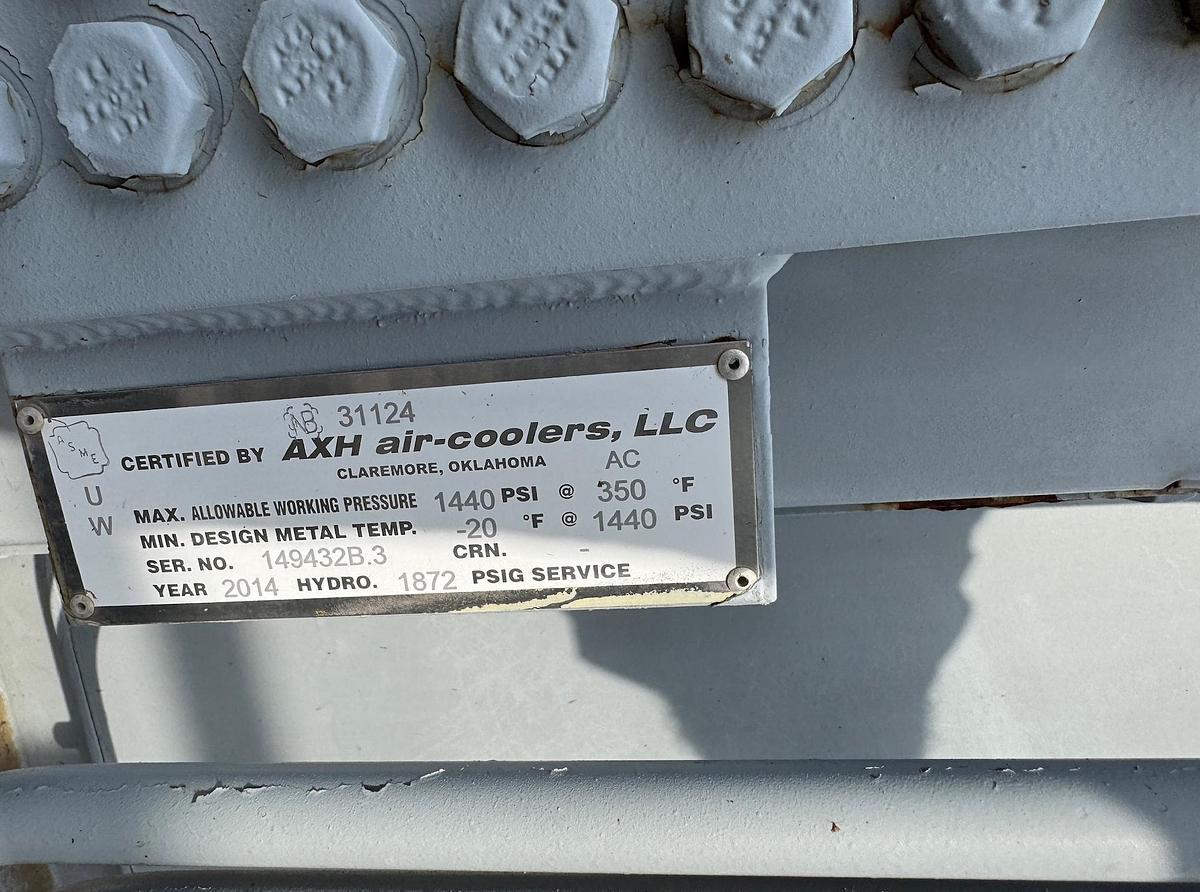 Used Electric Natural Gas Compressor Skid with Separator and Aftercooler