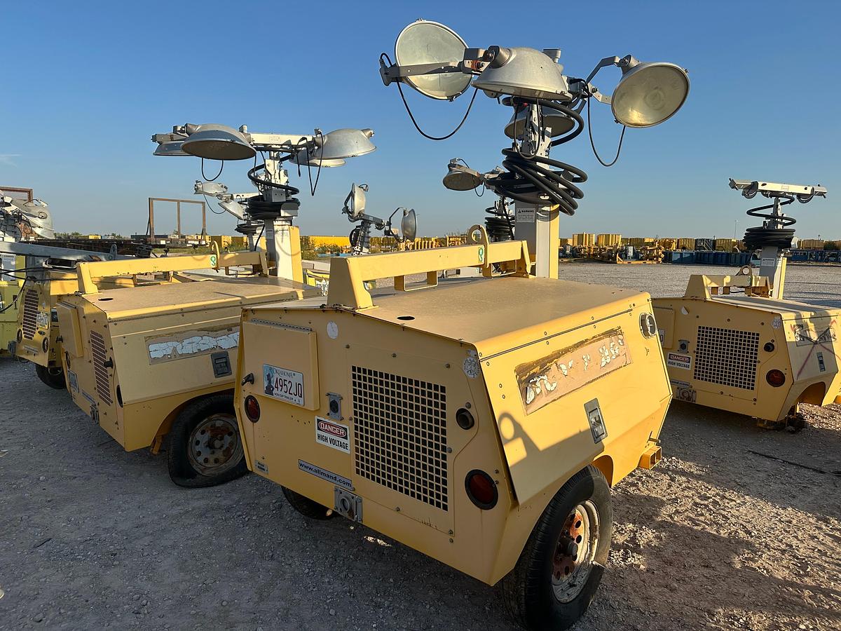 Used Allmand Maxi-Lite V Light Plant with CAT Engine