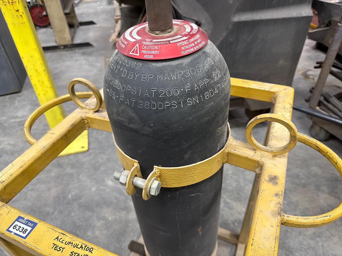 Used Accumulator Test Stand
