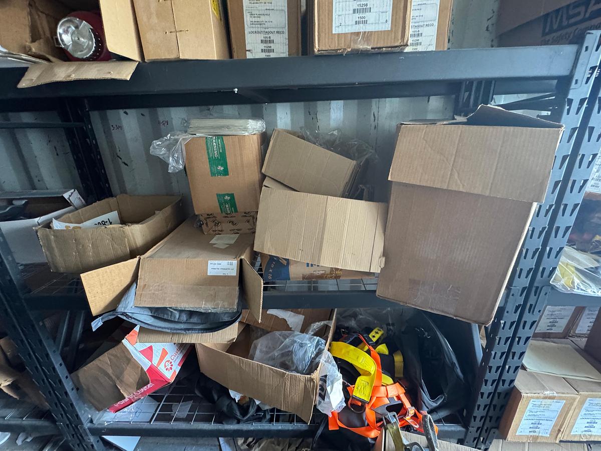 Used 20' Conex Shipping Container with Contents