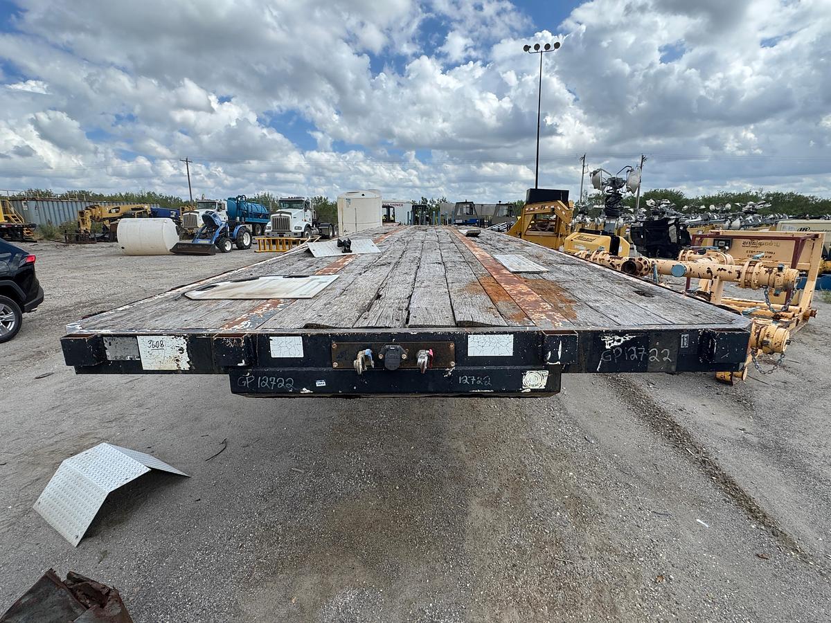 Used 2010 Tihm T/A Flatbed Trailer
