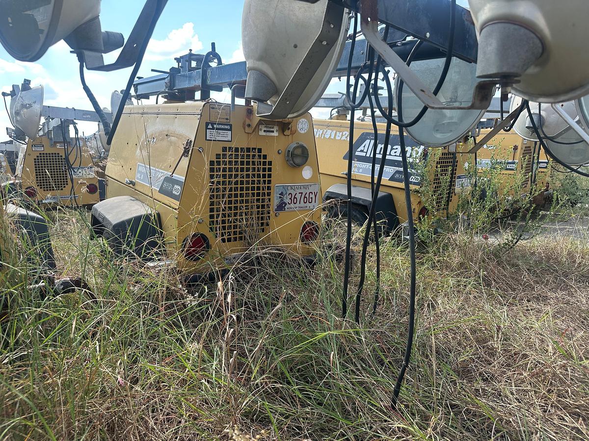 Used Allmand Night-Lite Pro NL 8 8KW Light Plant with CAT Engine