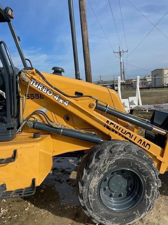 Used New Holland 555E 4x4 Backhoe