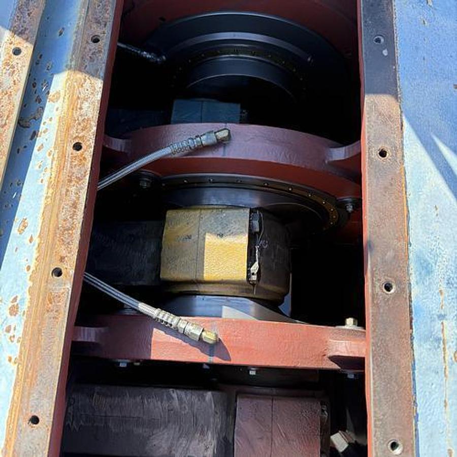 Used Kerr T-60 Triplex Mud Pump Powered by C15 Engine