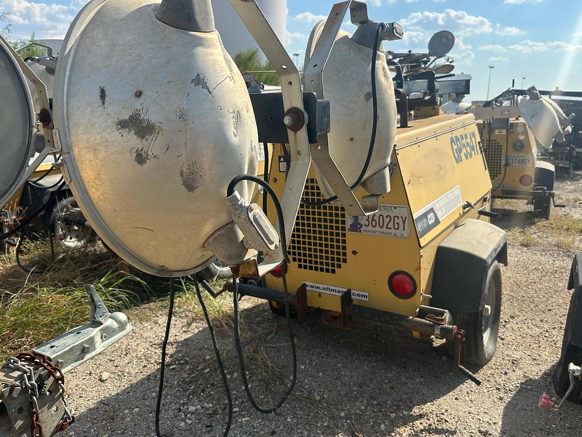 Used Allmand Night-Lite Pro NL 8 8KW Light Plant with CAT Engine