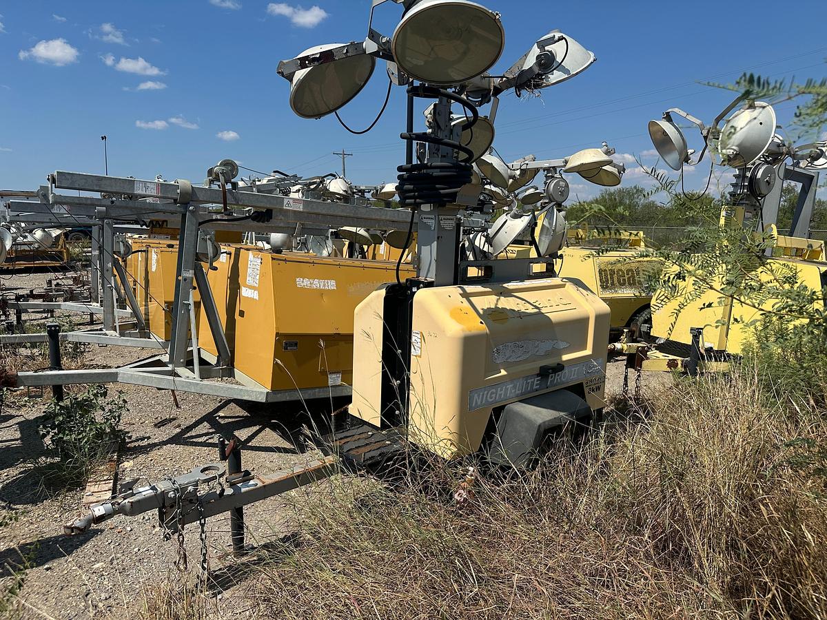 Used Allmand Night-Lite 2 8KW Light Plant with CAT Engine