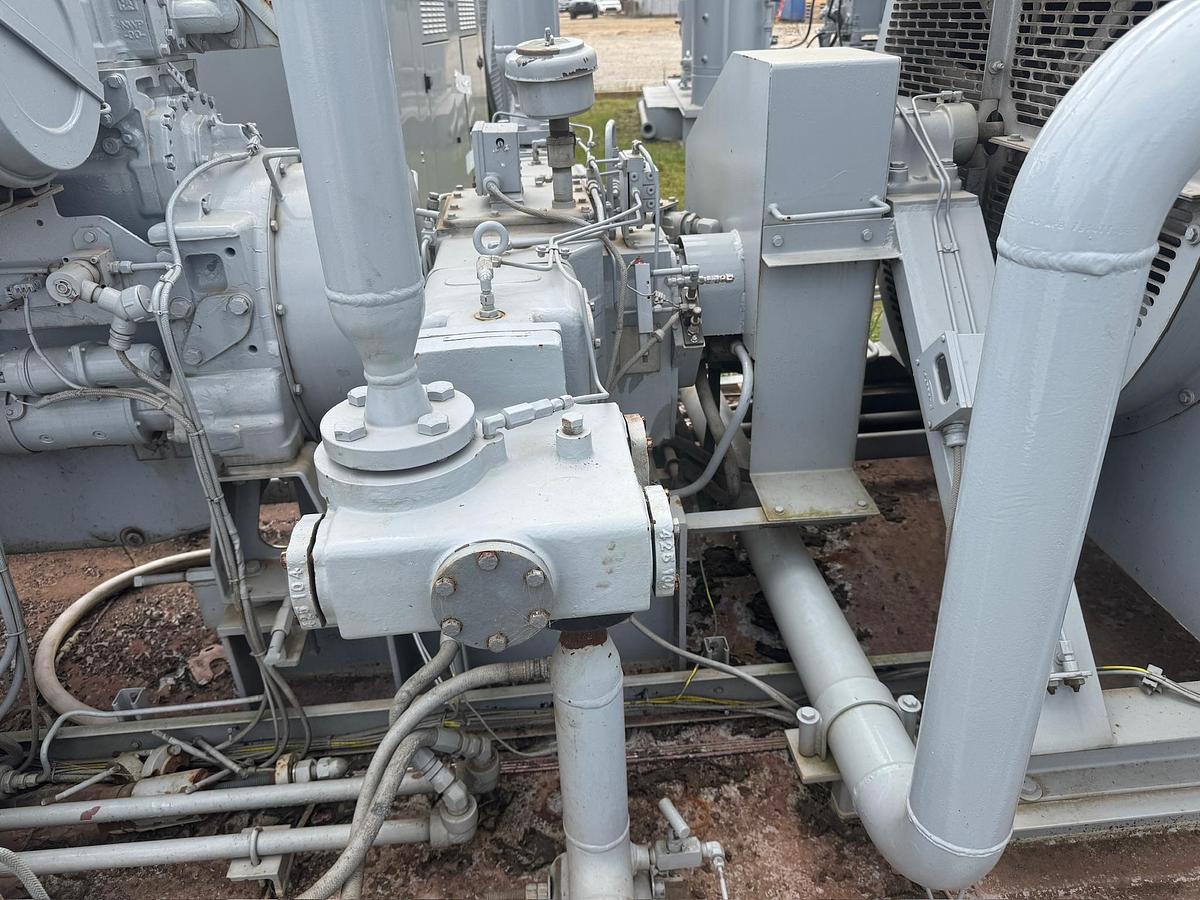 Used 2014 Engine-Driven Natural Gas Compressor, Skidded