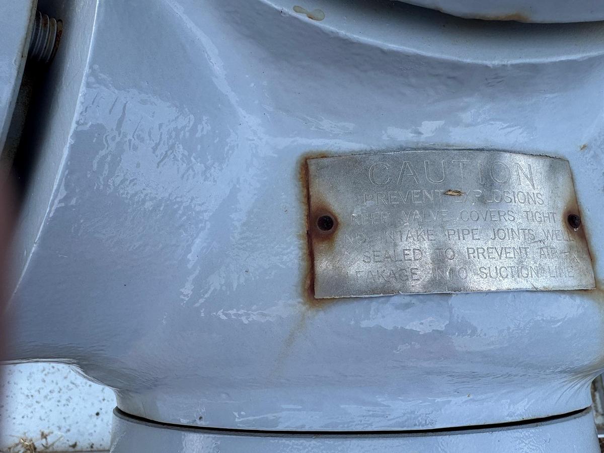 Used 2008 ETR Electric Reciprocating Natural Gas Compressor Skid with Aftercooler & Separator