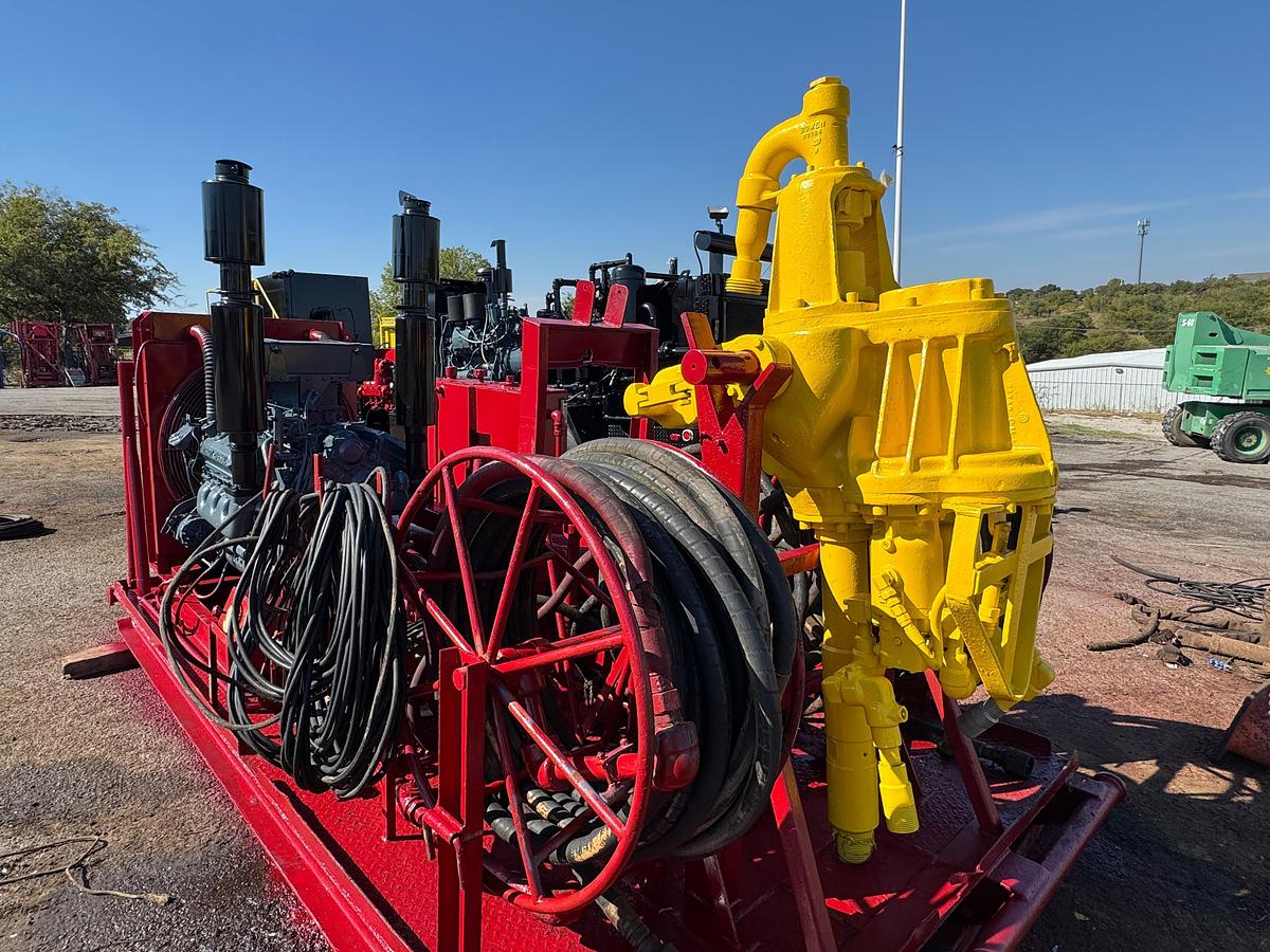 Used Bowen 3.5 120-Ton Power Swivel, Skidded