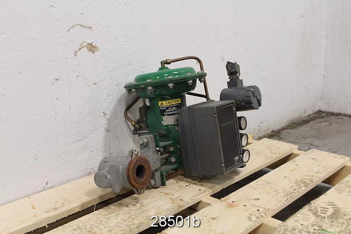 Used Fisher V200 Control V-ball Valve 1.5" #28501