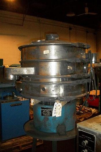 Used 30″ SWECO TYPE SCREENER – 2 DECK – S/S – TOP COVER – #8416