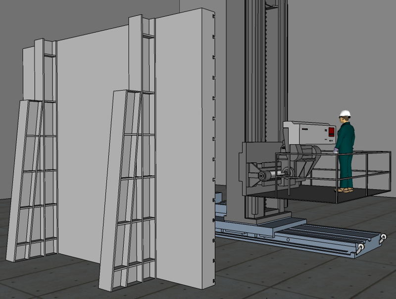 Used Technidrill / Carlton Model 5HB Precision Deep Hole Drilling & Boring Machine; Mfg. 1994