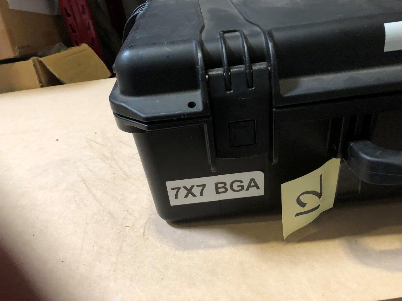 Used Delta Edge DE8000 7X7 BGA Test Handler Change Kit