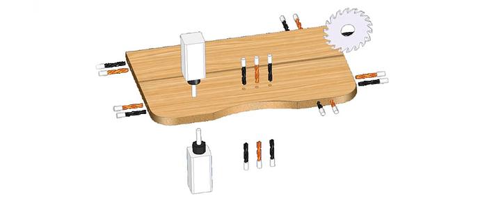 2022 MASTERWOOD MASTER DRILL TF 600 S