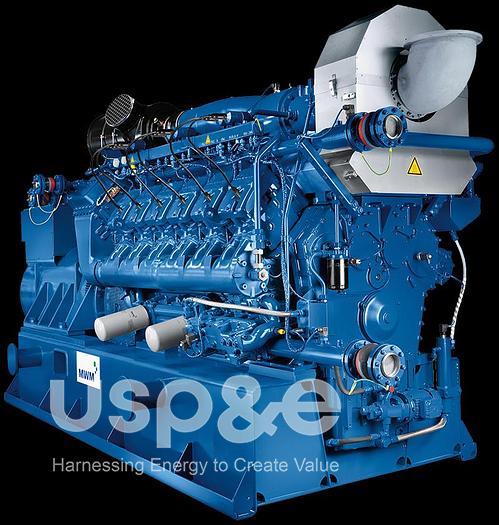 2 MW 2018 New MWM TCG2020V20 Natural Gas Generator