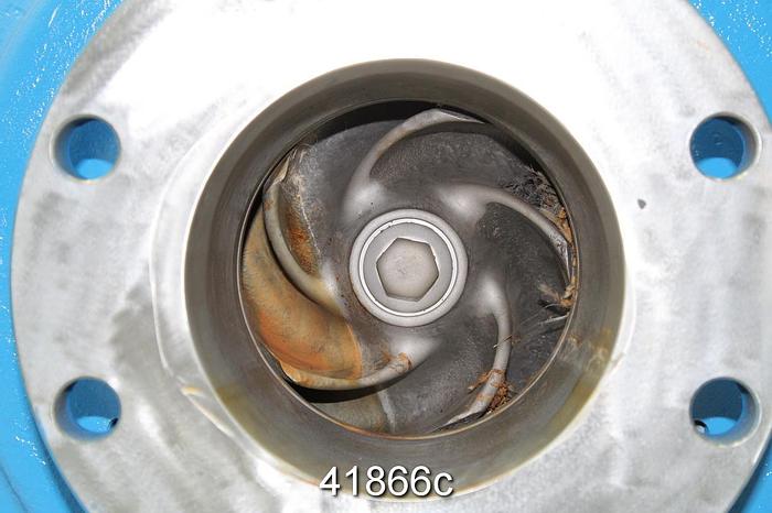 Used Goulds 3175 3x6x14 Pump, Stainless Steel Casing #41866