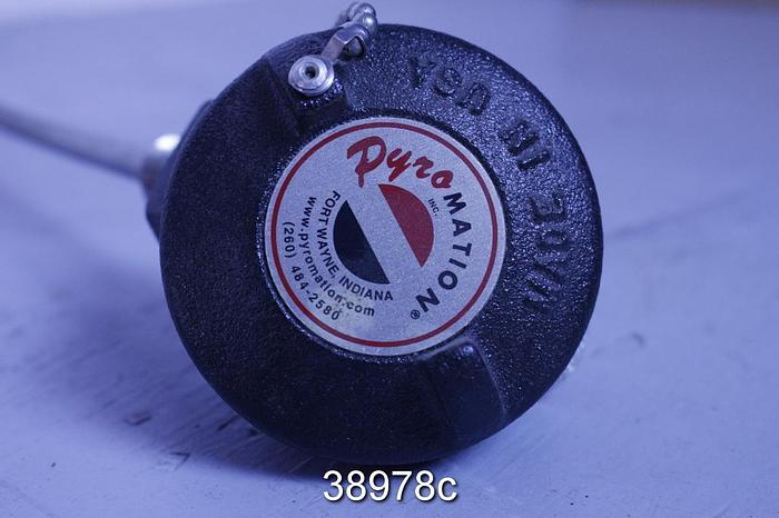 Used Pyromation Temperature Sensor with Iron Conncetion Head #38978