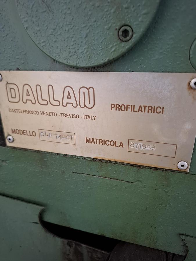 Usato LINEA DI PROFILATURA DALLAN USATA