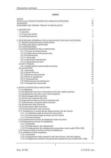 Usato STOZZATRICE CAMS SAC-SACTE
