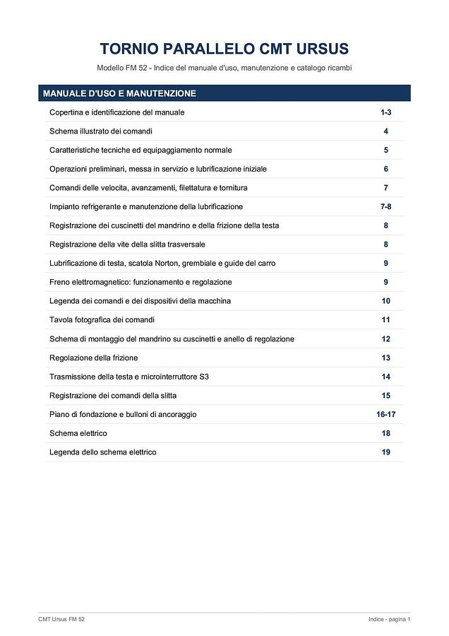 Usato LIBRO TORNIO CMT URSUS