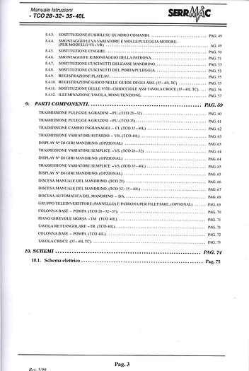 Used LIBRO TRAPANO A COLONNA SERRMAC