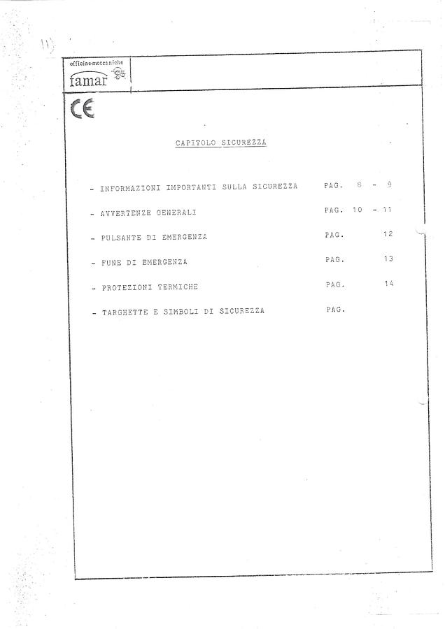 Usato LIBRO CALANDRA 3 RULLI FAMAR