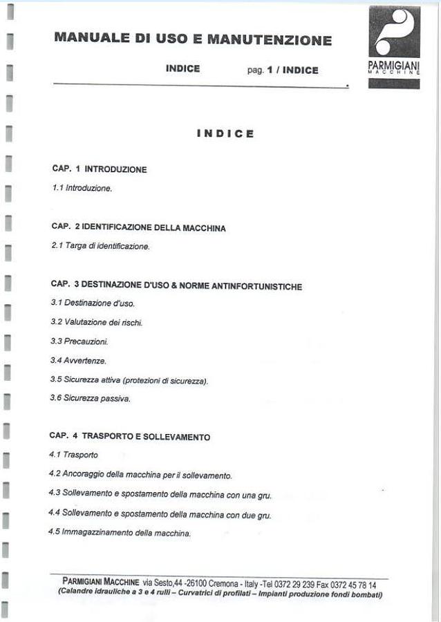 Usato LIBRO CALANDRA PARMIGIANI TBH