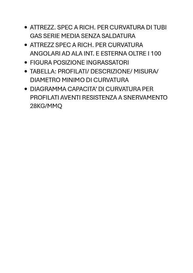Usato LIBRO CURVATRICE MERCURY