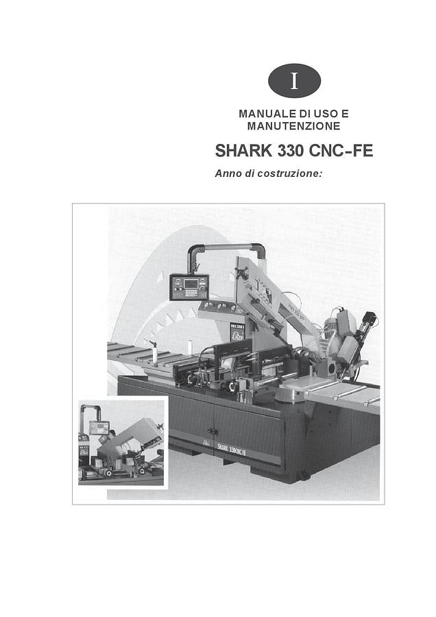Usato LIBRO SEGATRICE MEP SHARK CNC 330 FE