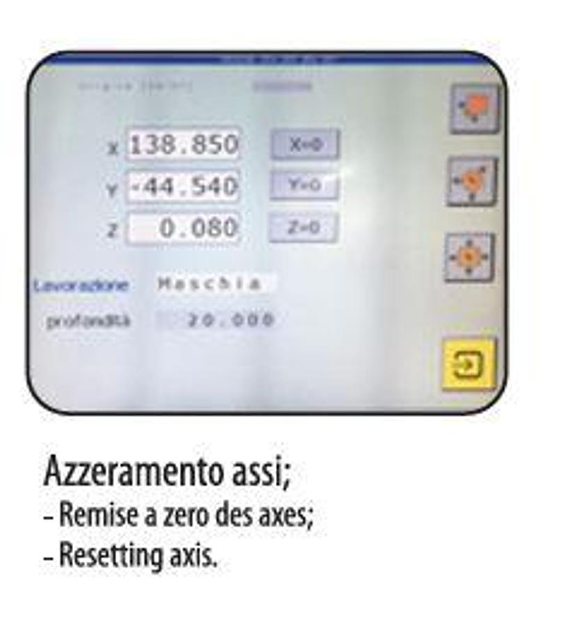 TRAPANO FRESA 40/50 CNC 3 ASSI EVOLUTION 4.0