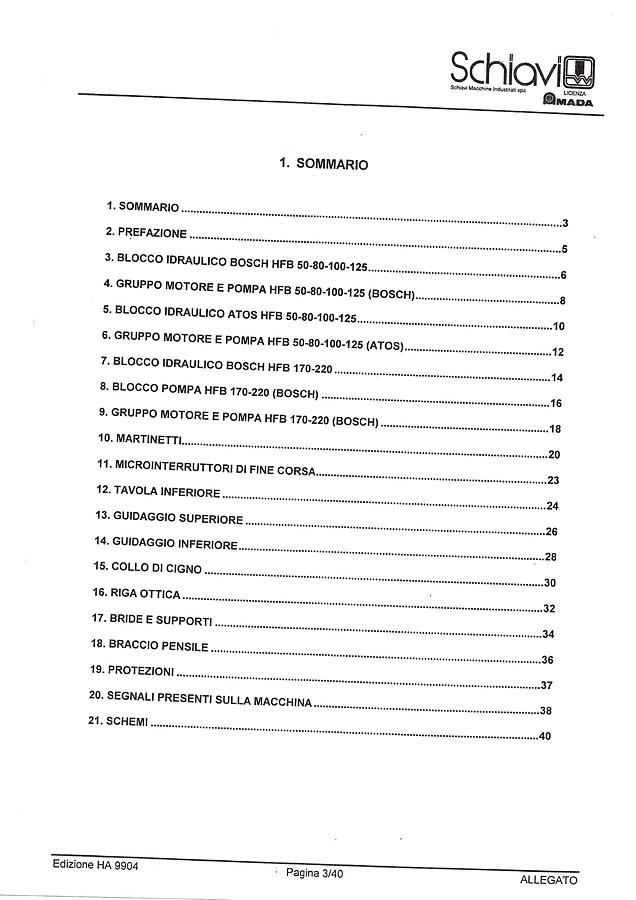 Usato LIBRO PIEGATRICE SCHIAVI CNC