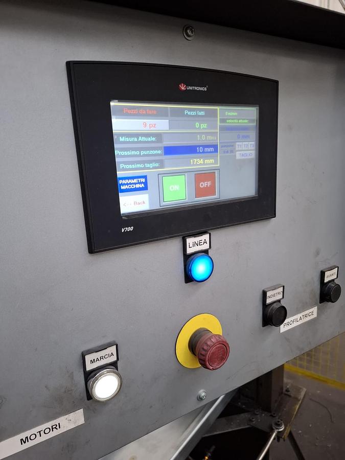 Usato PROFILATRICE ROSSI USATA 