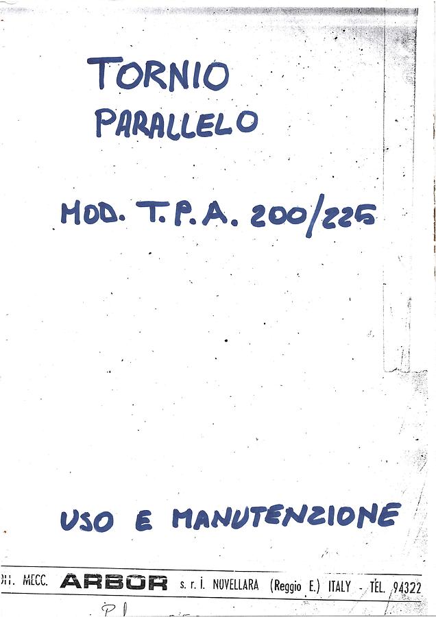 Usato LIBRO TORNIO ARBOR