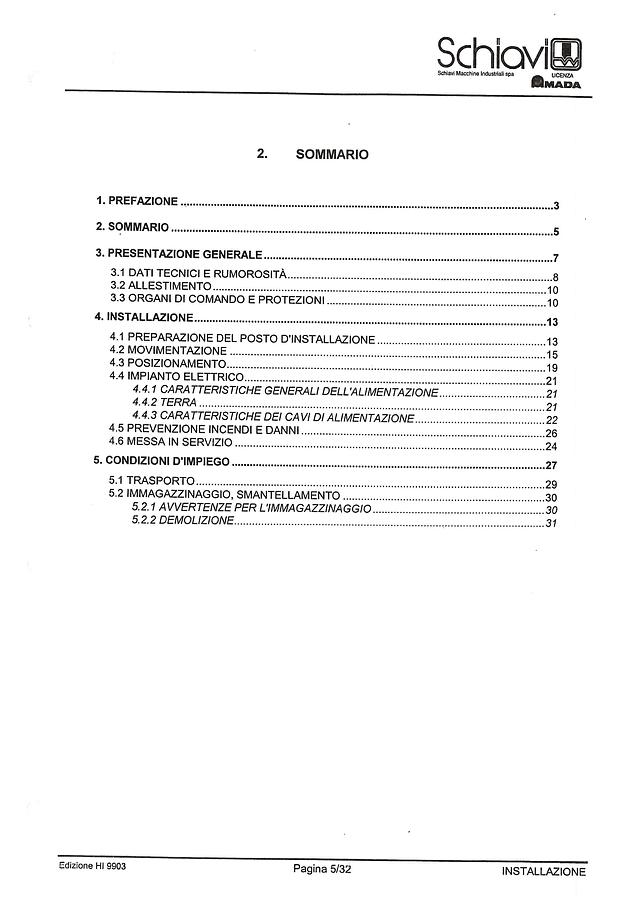 Usato LIBRO PIEGATRICE SCHIAVI CNC