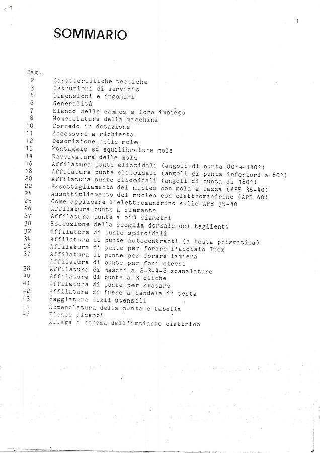 Usato LIBRO AFFILATRICE APE