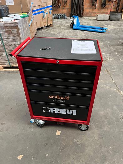 CARRELLO PORTA UTENSILI ARUBA RACING ATTREZZATO CON 100 PEZZI