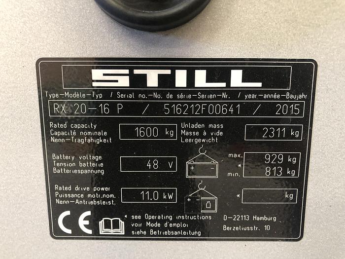 Usato CARRELLO ELEVATORE ELETTRICO STILL USATO 