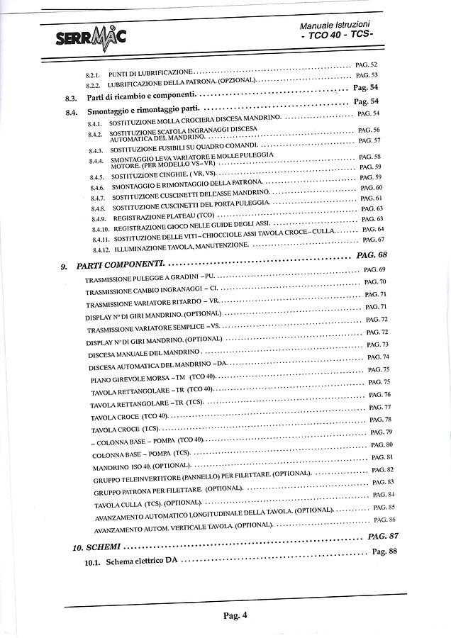 Usato TRAPANO SERRMAC