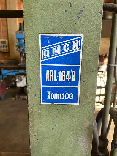 Used PRESSA IDRAULICA OMCN 100 TON USATA