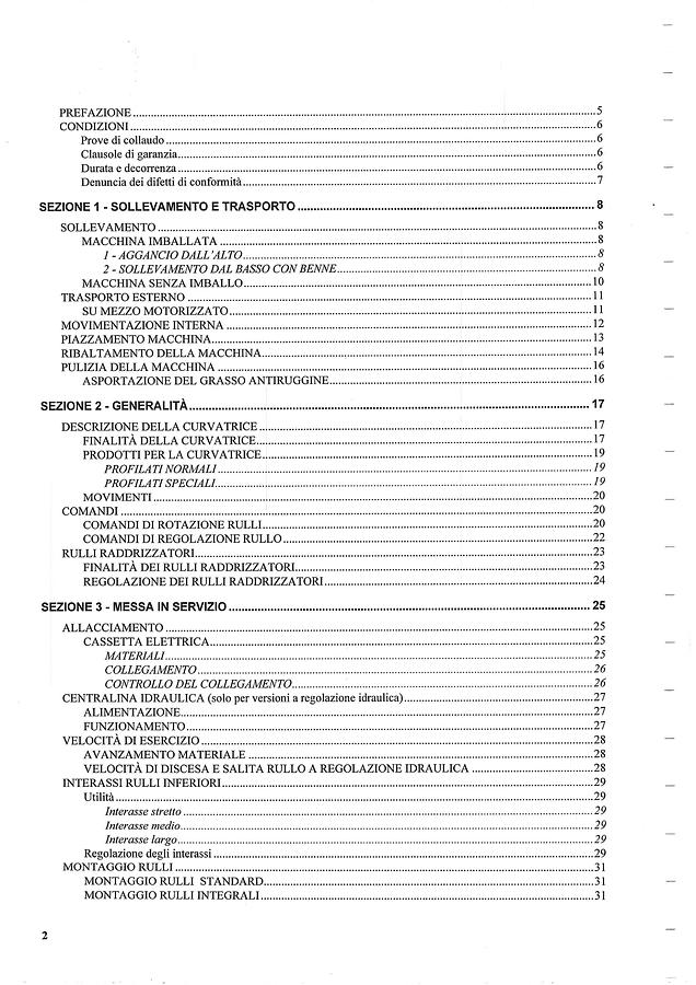 Usato CURVAPROFILI TAURING DELTA 40 H