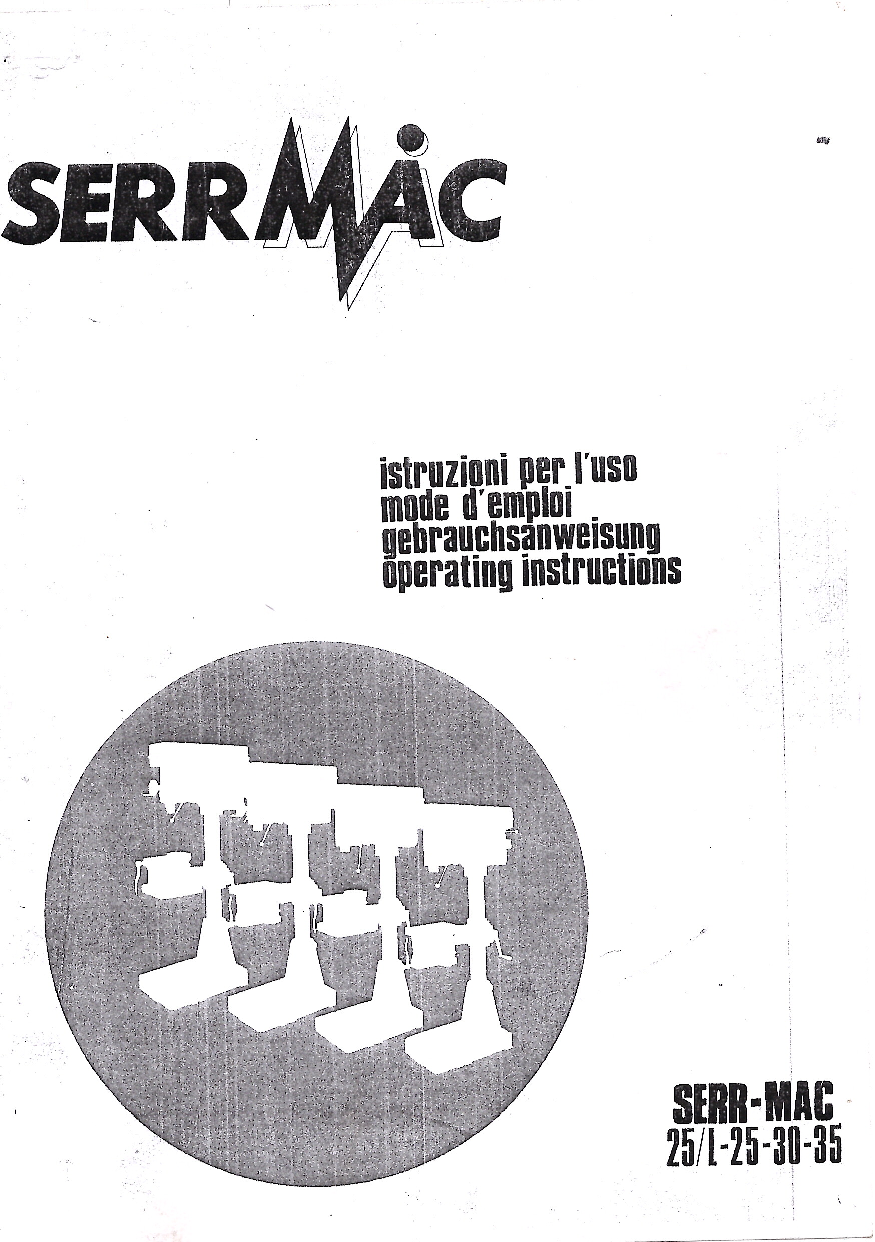 Usato LIBRO TRAPANO A COLONNA SERRMAC 25L 25 30 35