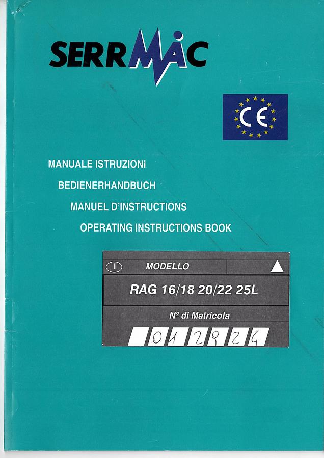 Usato LIBRO TRAPANO SERRMAC RAG