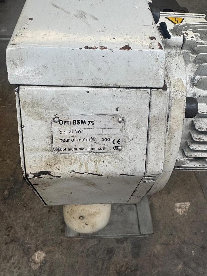 Usato SMERIGLIATRICE A NASTRO PROFESSIONALE OPTIMUM USATA