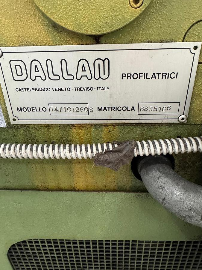 Usato LINEA DI PROFILATURA DALLAN USATA