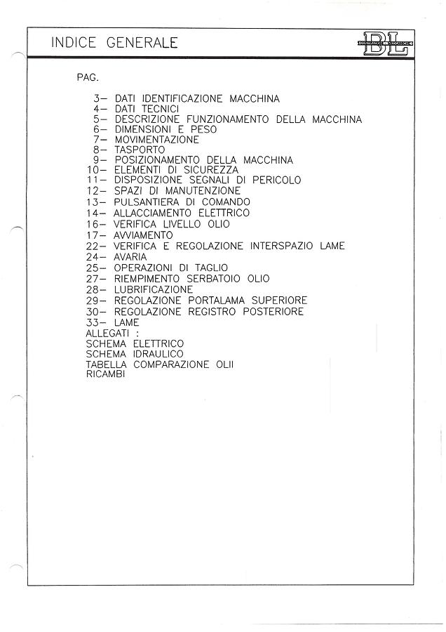 Usato LIBRO CESOIA A GHIGLIOTTINA BL