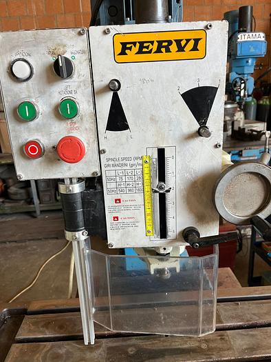 Usato TRAPANO FRESA FERVI DA BANCO AD INGRANAGGI