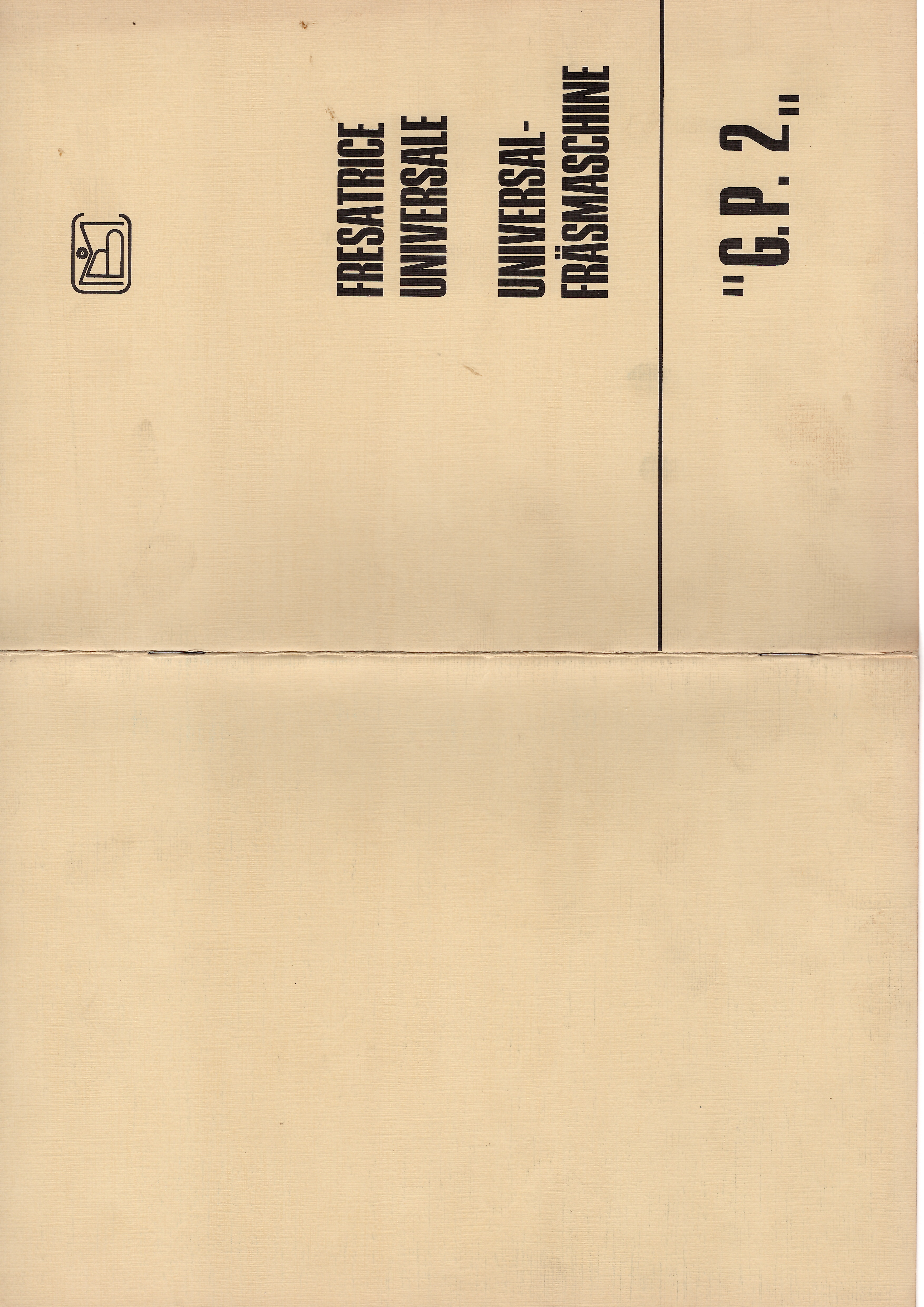 Usato LIBRO FRESATRICE CMB GP 2